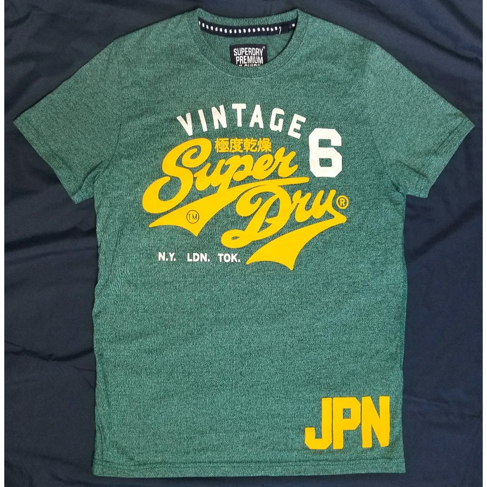 SUPERDRY PREMIUM TShirt Green L